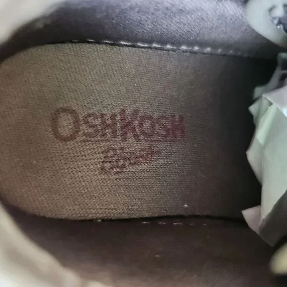 Osh Kosh B'Gosh Green Slip-on Shoes Little Boys 8 - Picture 6 of 8